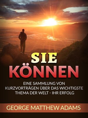 cover image of Sie Können (Übersetzt)